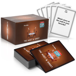 Meet & Greet dating conversation cards for first dates and couples