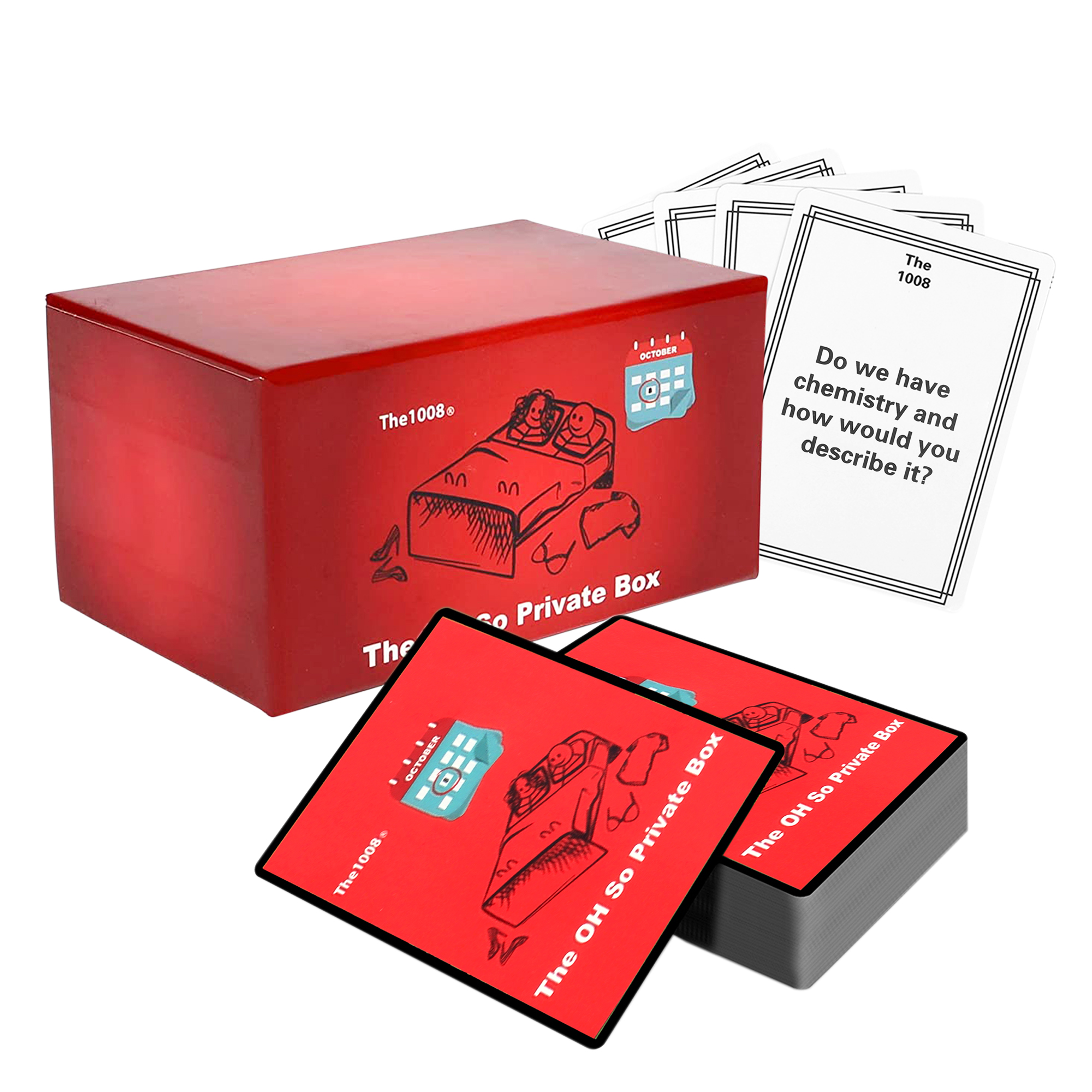 Oh So Private Box dating card game for couples focused on intimacy and connection